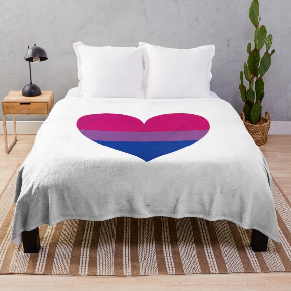 Item preview, Pride Flag Heart - Bisexual Pride - White Background designed and sold by thesassypanda.