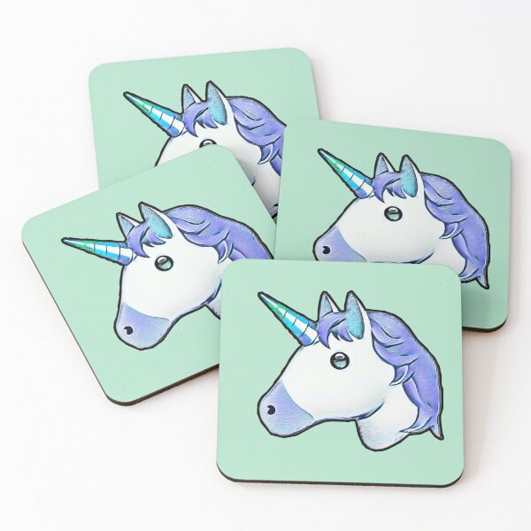 Item preview, Pastel purple Unicorn Mint print designed and sold by DemonicGloom.