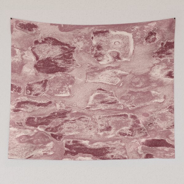 Item preview, Rustic stone wall - pink designed and sold by SulkaCreative.