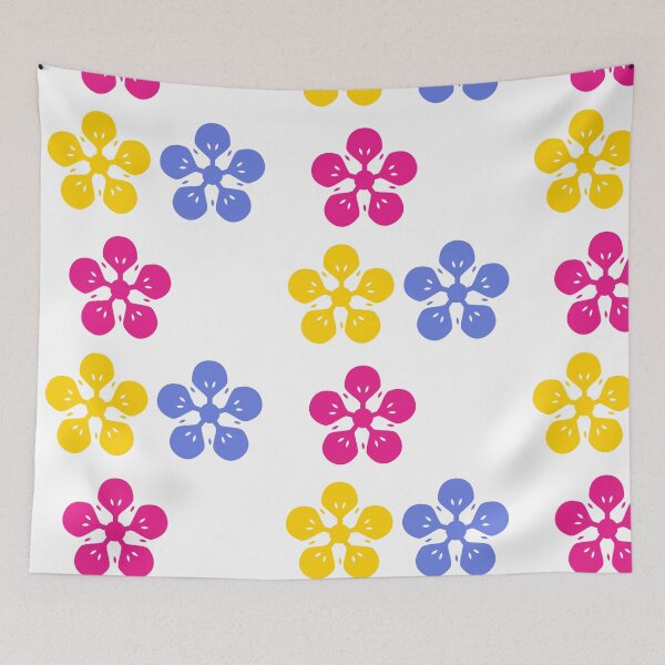 Item preview, Flower 3-pack Stickers pattern designed and sold by PrimeScripts.
