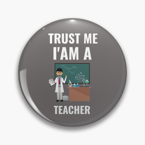 Item preview, trust me i'am a techer designed and sold by pedro-shop.