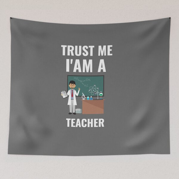 Item preview, trust me i'am a techer designed and sold by pedro-shop.