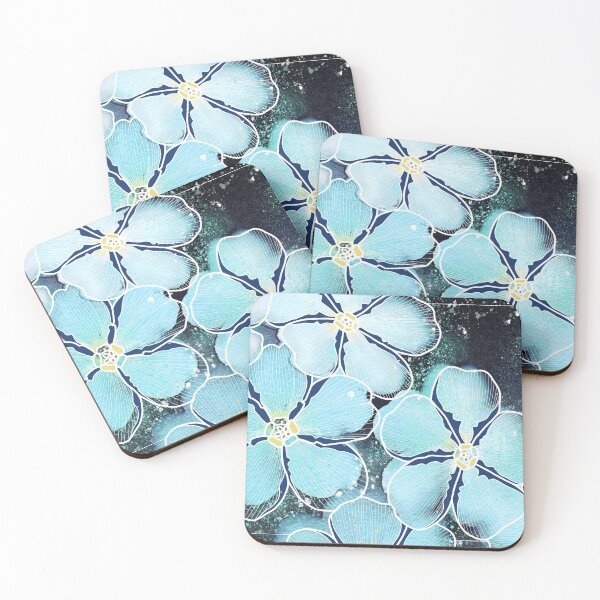 Item preview, Flowery night designed and sold by Carolina Ghelfi.