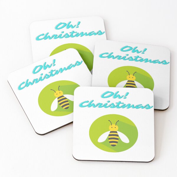 Item preview, oh! Christmas bee design designed and sold by Rajzone.