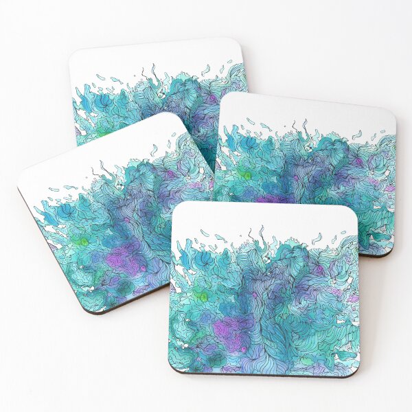 Item preview, Splattered Sea designed and sold by cherishakayart.