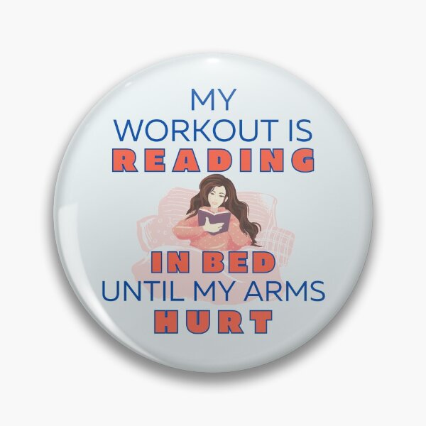 Item preview, My Workout Is Reading In Bed  designed and sold by sunnybandana.