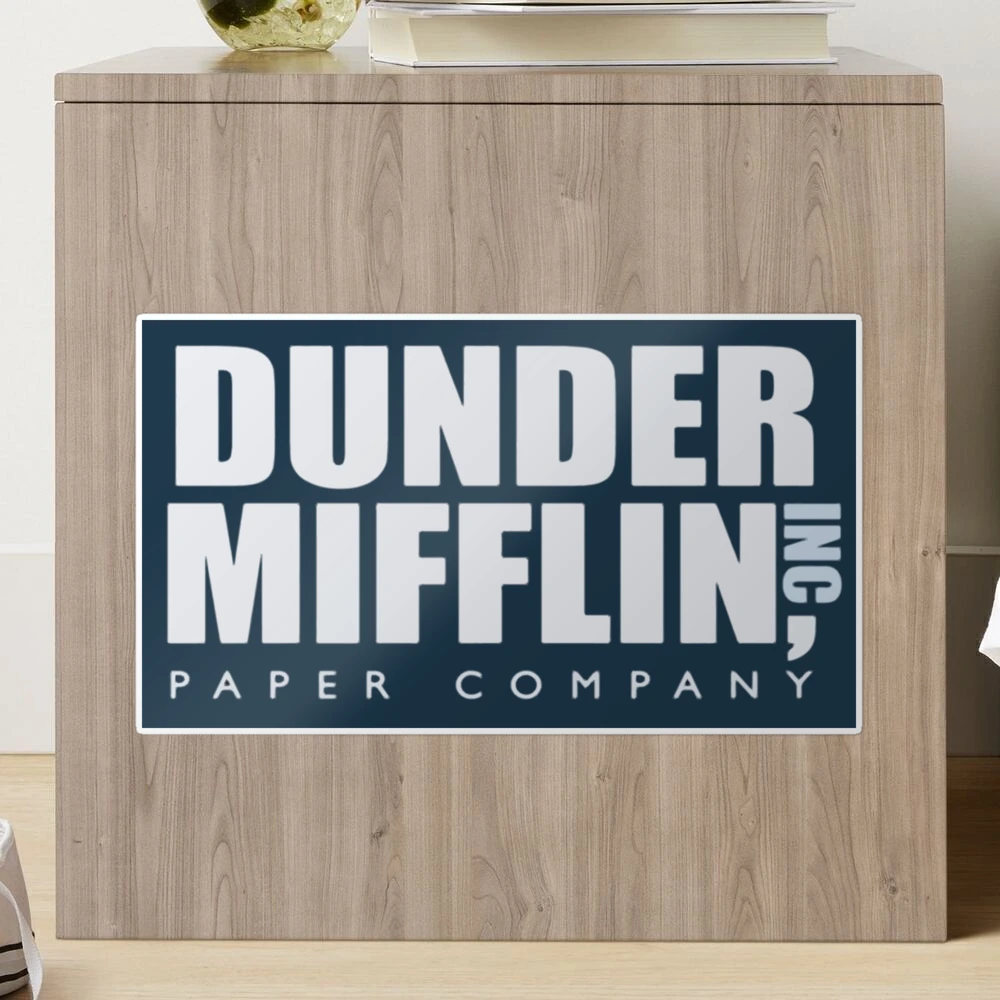 Dunder Mifflin Infinity Sticker for Sale by cervaantes