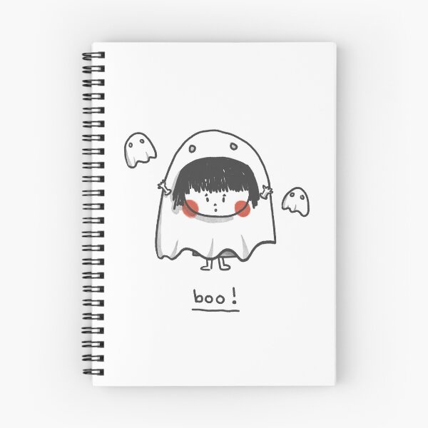 Item preview, Little girl says Boo ! designed and sold by Patpat-box.
