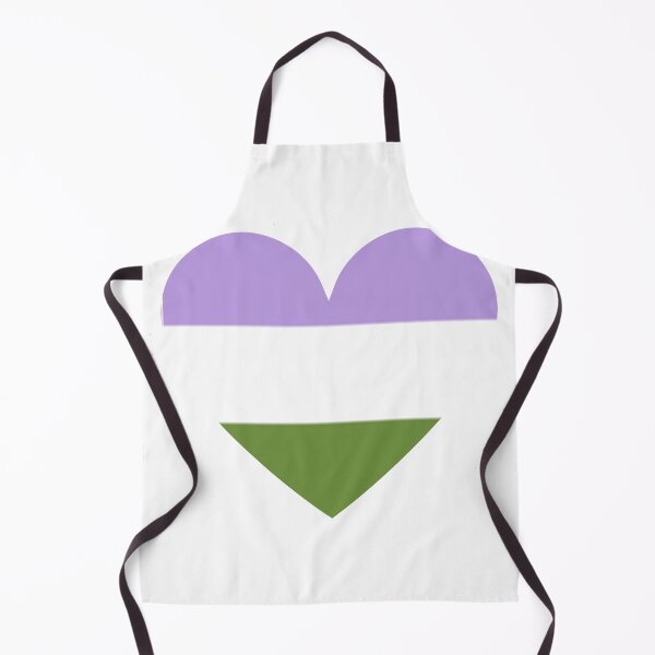 Item preview, Pride Flag Heart - Genderqueer Pride - White Background designed and sold by thesassypanda.