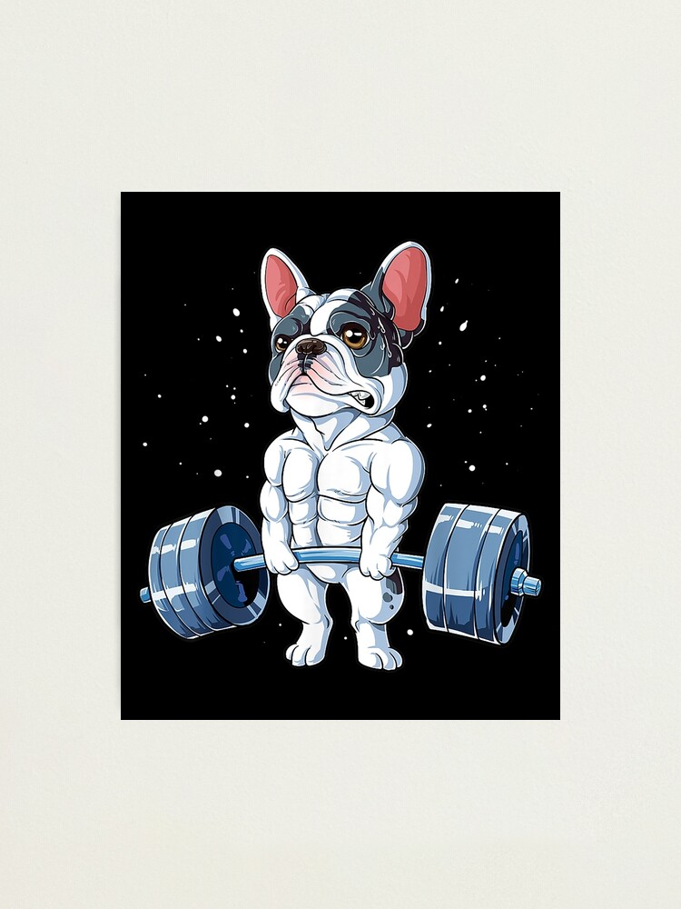 French Bulldog Weightlifting Funny Deadlift Men Fitness Gym Gift