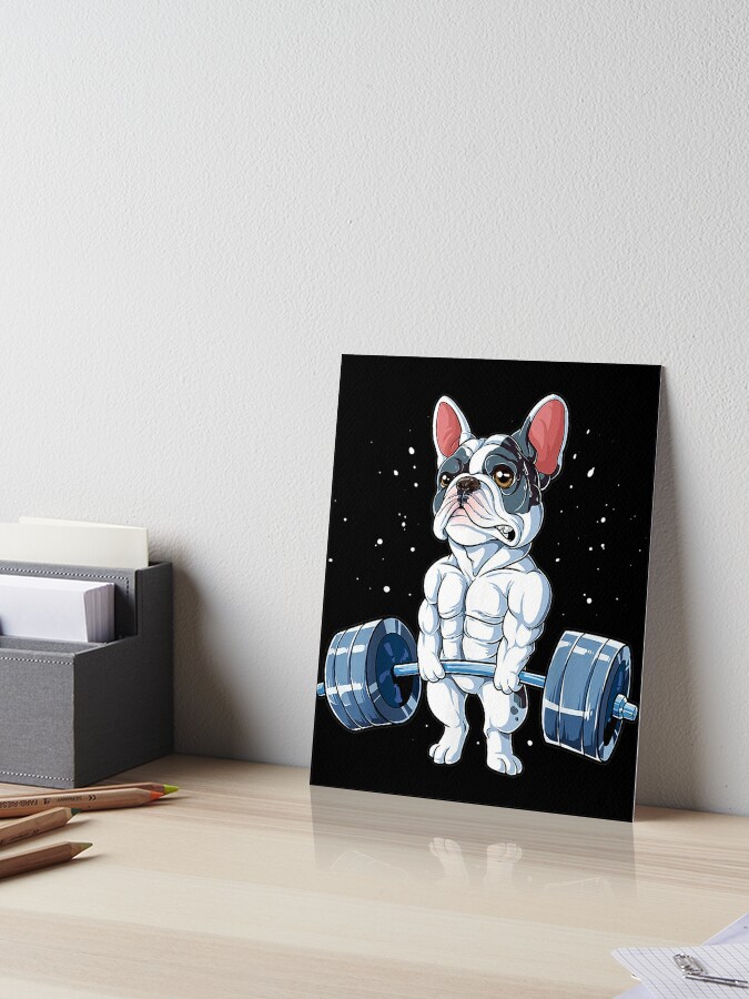 French Bulldog Weightlifting Funny Deadlift Men Fitness Gym Gift