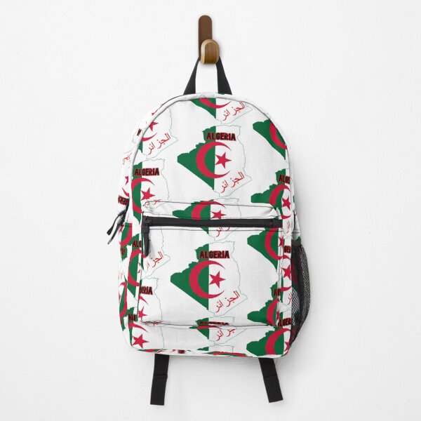 Item preview, Algeria flag and map الجزائر designed and sold by Travellerz.
