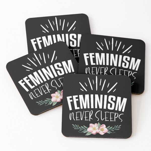 Item preview, Feminism Never Sleeps Cute Feminist designed and sold by Shop signer.
