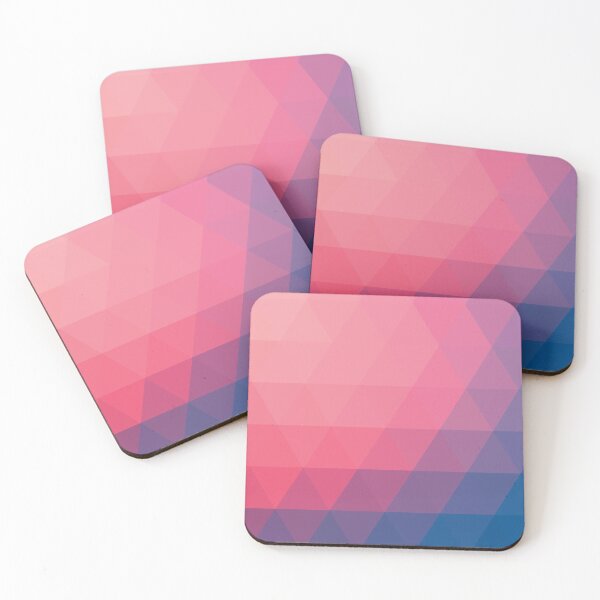Item preview, Pink Gradient Geometric Pattern designed and sold by ChaimaaKr.