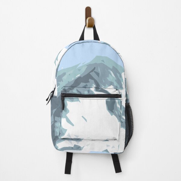 Item preview, Snow Mountains Nature Landscape Alps Idyll Illustration - Winter designed and sold by MadandMean.