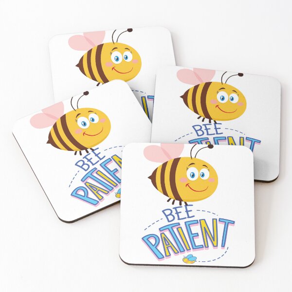 Item preview, Bee Patient- oh Christmas bee design designed and sold by Rajzone.