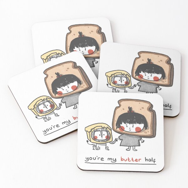 Item preview, you're my butter half ! designed and sold by Patpat-box.
