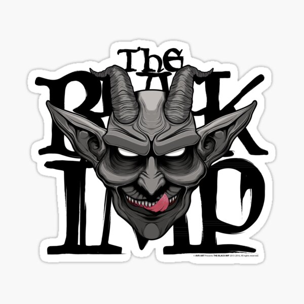 The Black Imp 02 Sticker