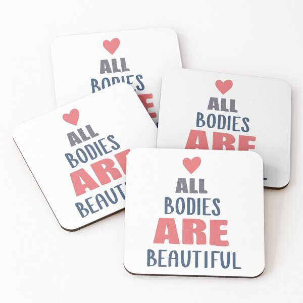 Item preview, 'All bodies are beautiful' phrase designed and sold by Lelisdtp.