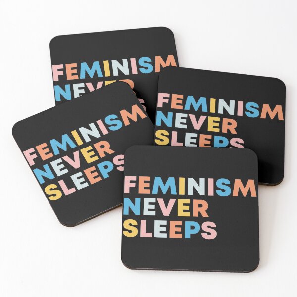Item preview, Feminism Never Sleeps Cute Feminist designed and sold by Shop signer.