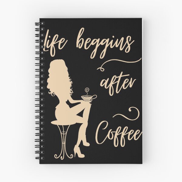Item preview, Life beggins after Coffee designed and sold by Coffee &  Fashion.