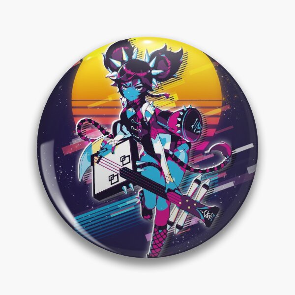 Item preview, Genshin Impact - Xinyan *80s retro* designed and sold by MyRetroArt.