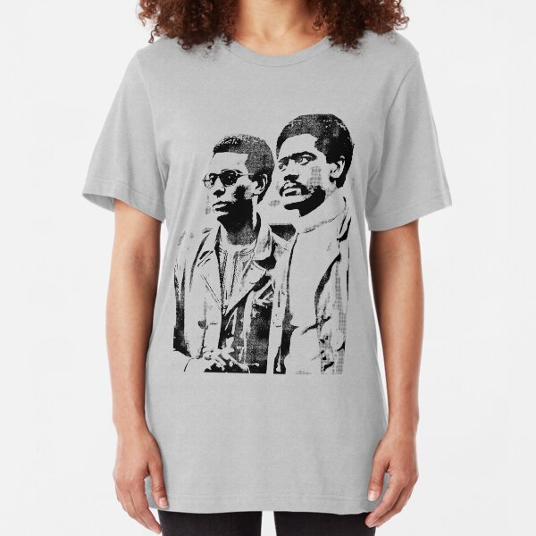 Stokely Carmichael and Bobby Seale Slim Fit T-Shirt