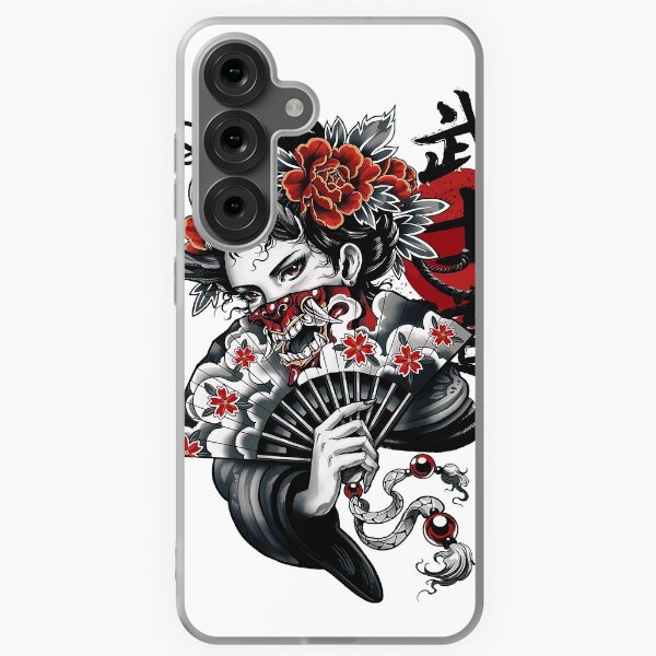 Item preview, Japanese Geisha Girl Vaporwave Cyberpunk Popart Urban Style designed and sold by OWLvision33.