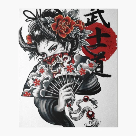 アート・デザイン・音楽 Japanese beauty Japanese Geisha Girl Vaporwave Cyberpunk Popart Urban Style