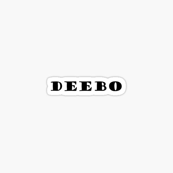 deebo with bike. Sticker for Sale by traq59