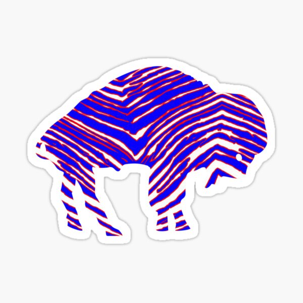 bills mafia zubaz buffalo football Sticker
