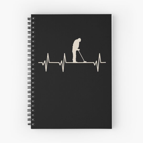 Item preview, Metal Detecting Heartbeat Pulse Gift For Metal Detectors designed and sold by JokeGysen.