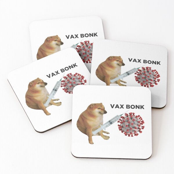 Item preview, Cheems Vax Bonk  designed and sold by UncleApo.
