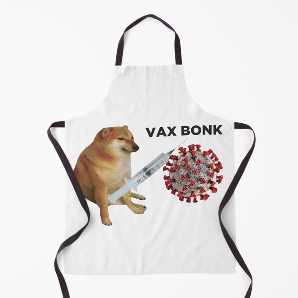 Item preview, Cheems Vax Bonk designed and sold by UncleApo.