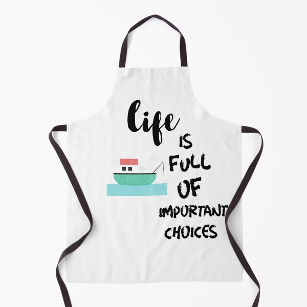 Item preview, Life is Full of Important Choices BOATING designed and sold by DiscGolfTees.