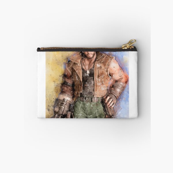 Item preview, Barret Wallace - Final Fantasy 7 watercolor designed and sold by PetsArt.