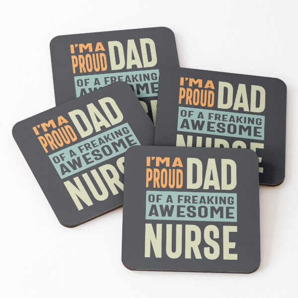 Item preview, Proud Dad Of an Awesome Nurse designed and sold by cidolopez.