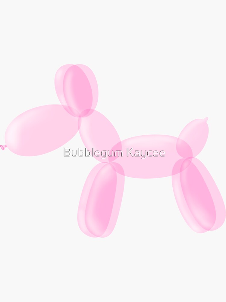 Thumbnail 3 of 3, Sticker, Balloon dog designed and sold by kayceebatman.