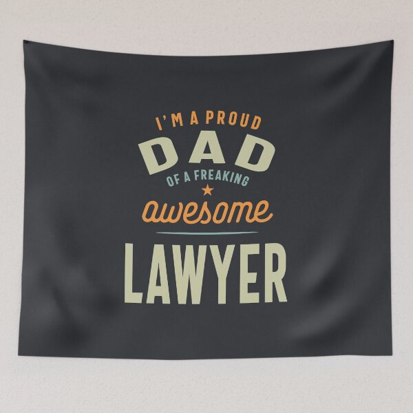 Item preview, Proud Dad Of an Awesome Lawyer designed and sold by cidolopez.