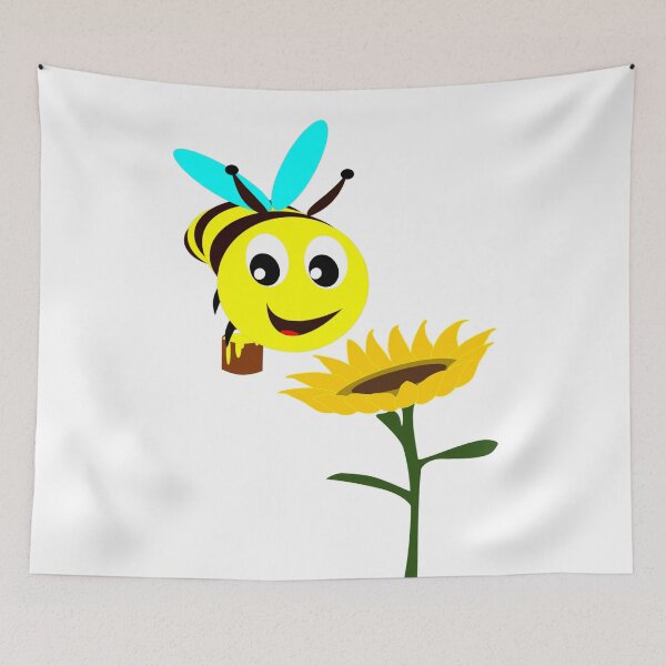 Item preview, Oh! Christmas bee- bee & sunflower designed and sold by Rajzone.
