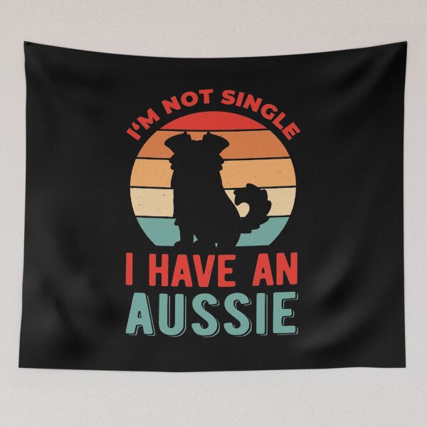 Item preview, Funny Australian Shepherd designed and sold by artworkbyrihen.