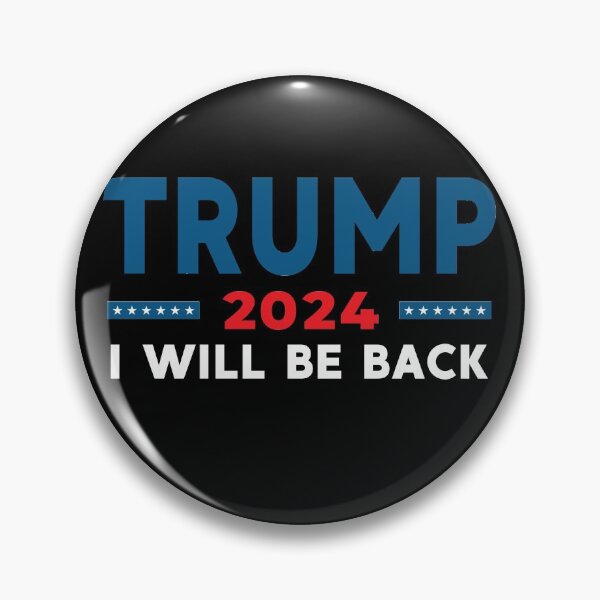 Item preview, TRUMP 2024 I WILL BE BACK designed and sold by TiffannyUKZ.