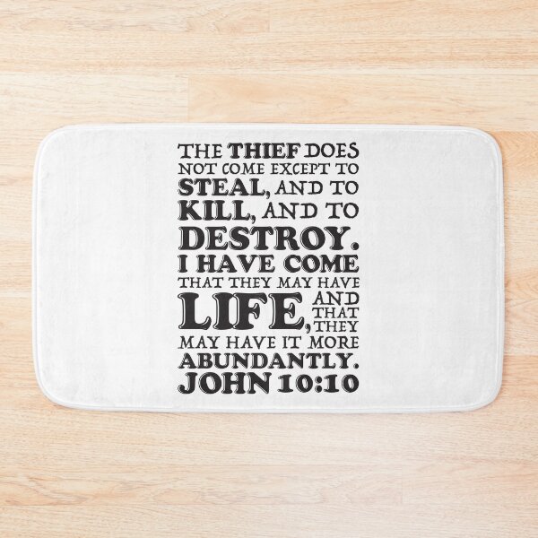 Item preview, John 10:10 Steal Kill Destroy designed and sold by plushism.