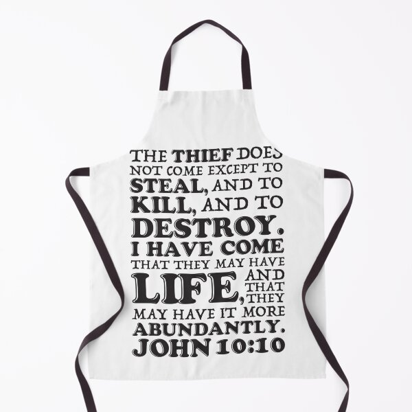 Item preview, John 10:10 Steal Kill Destroy designed and sold by plushism.