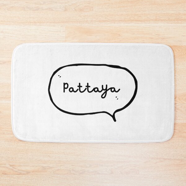 Item preview, Pattaya - Hand-write Hand-drawn Speech Bubble designed and sold by CityCollection.