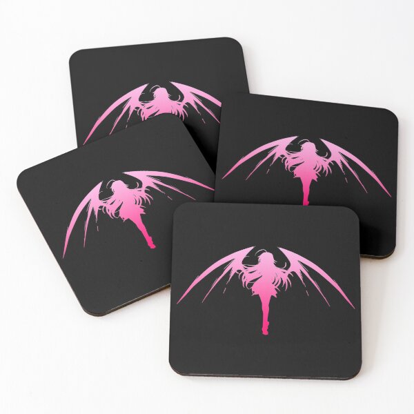 Item preview, Girl with Demon Wings - Pink designed and sold by NissaArt.