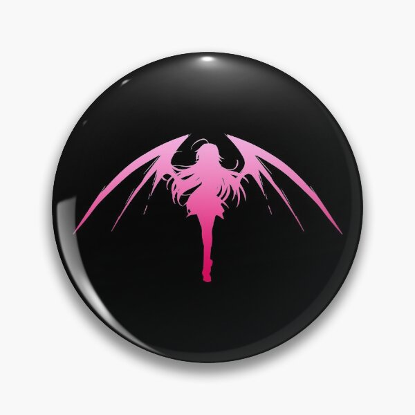 Item preview, Girl with Demon Wings - Pink designed and sold by NissaArt.