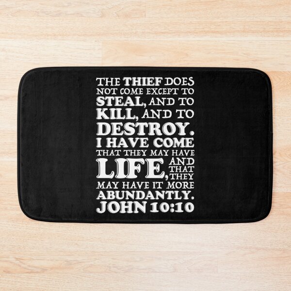Item preview, John 10:10 Steal Kill Destroy designed and sold by plushism.