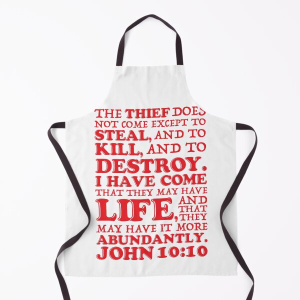 Item preview, John 10:10 Steal Kill Destroy designed and sold by plushism.