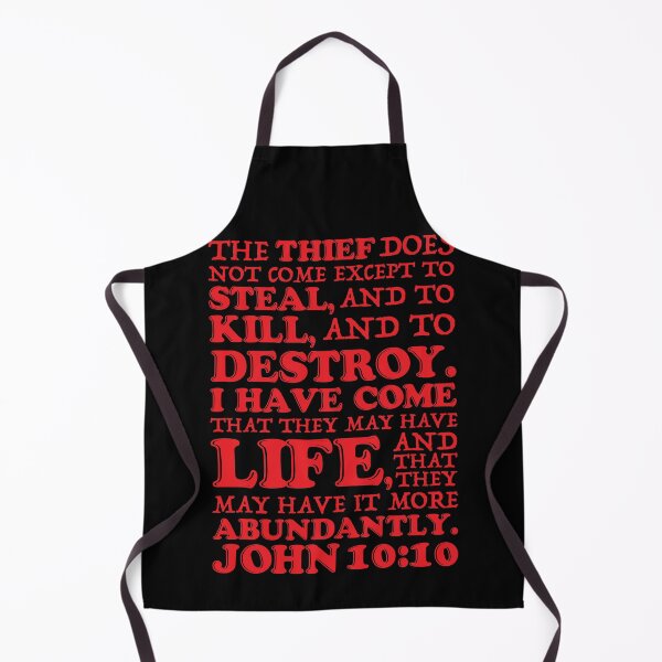 Item preview, John 10:10 Steal Kill Destroy designed and sold by plushism.